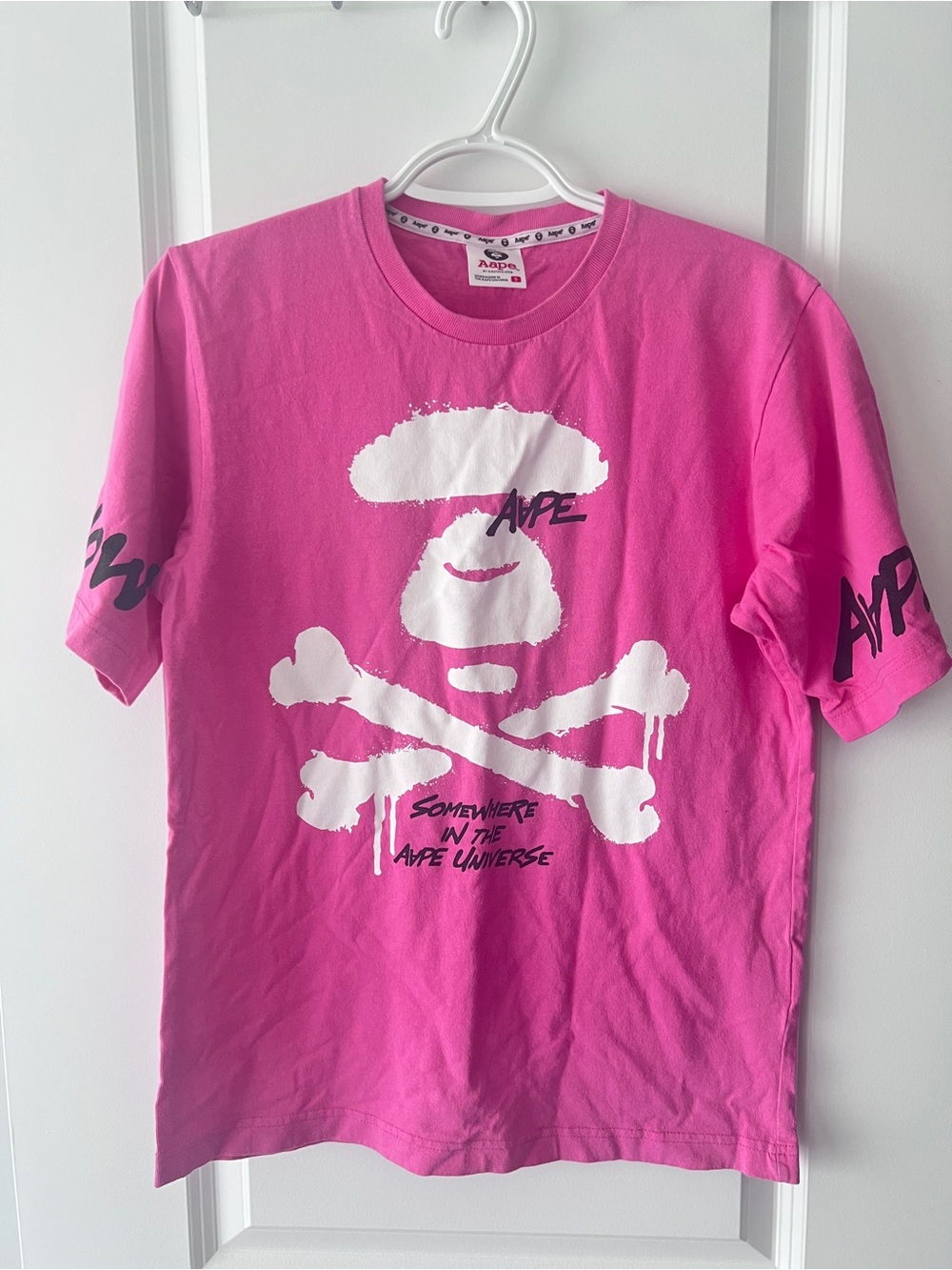 Aape by A Bathing Ape Pink Tshirt